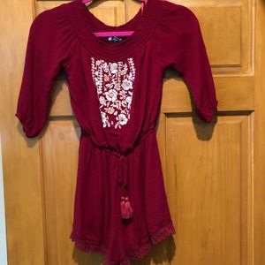 Abercrombie & Fitch Maroon Romper. XS